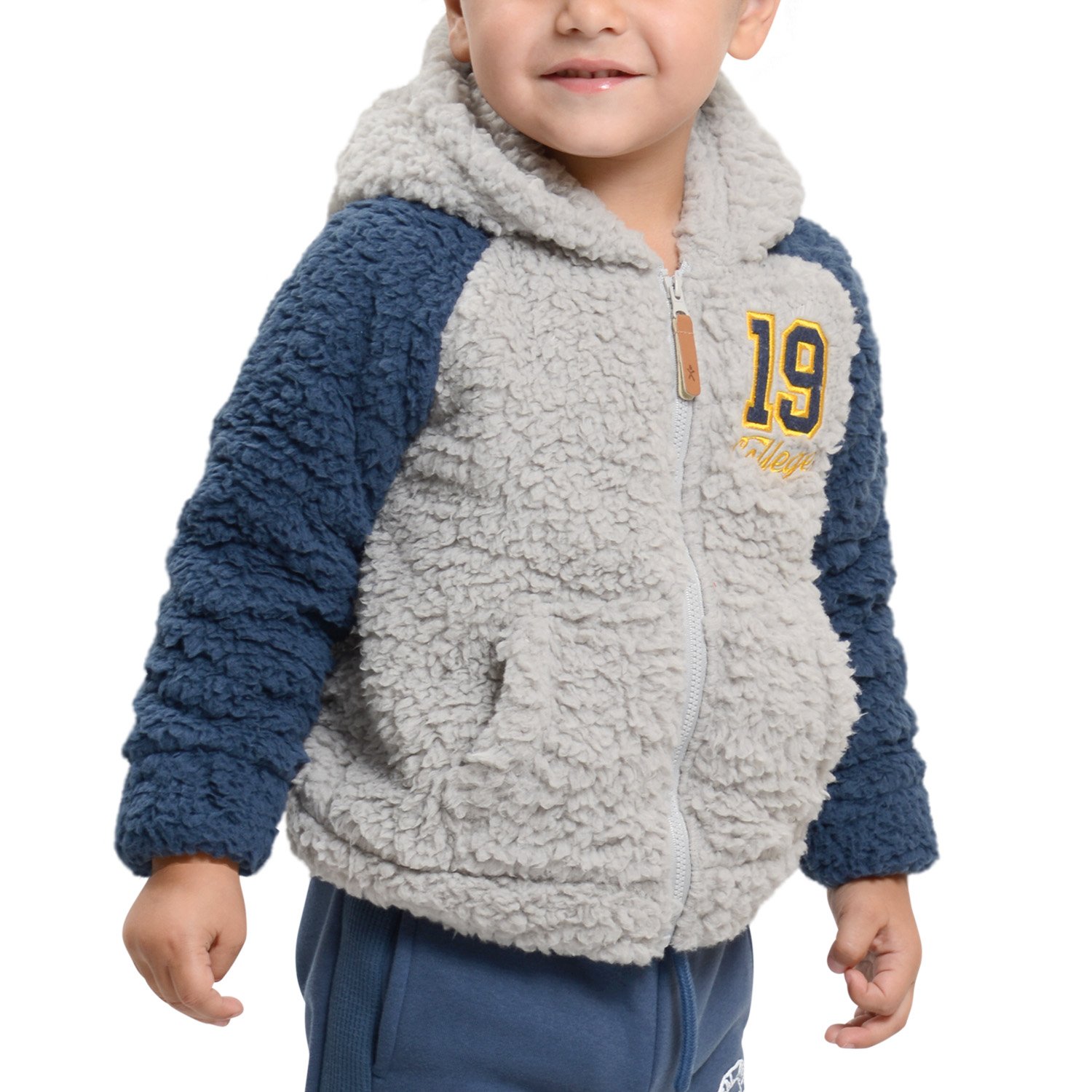 POLERÓN CHIPORRO BEBÉ NIÑO BICOLOR - 1