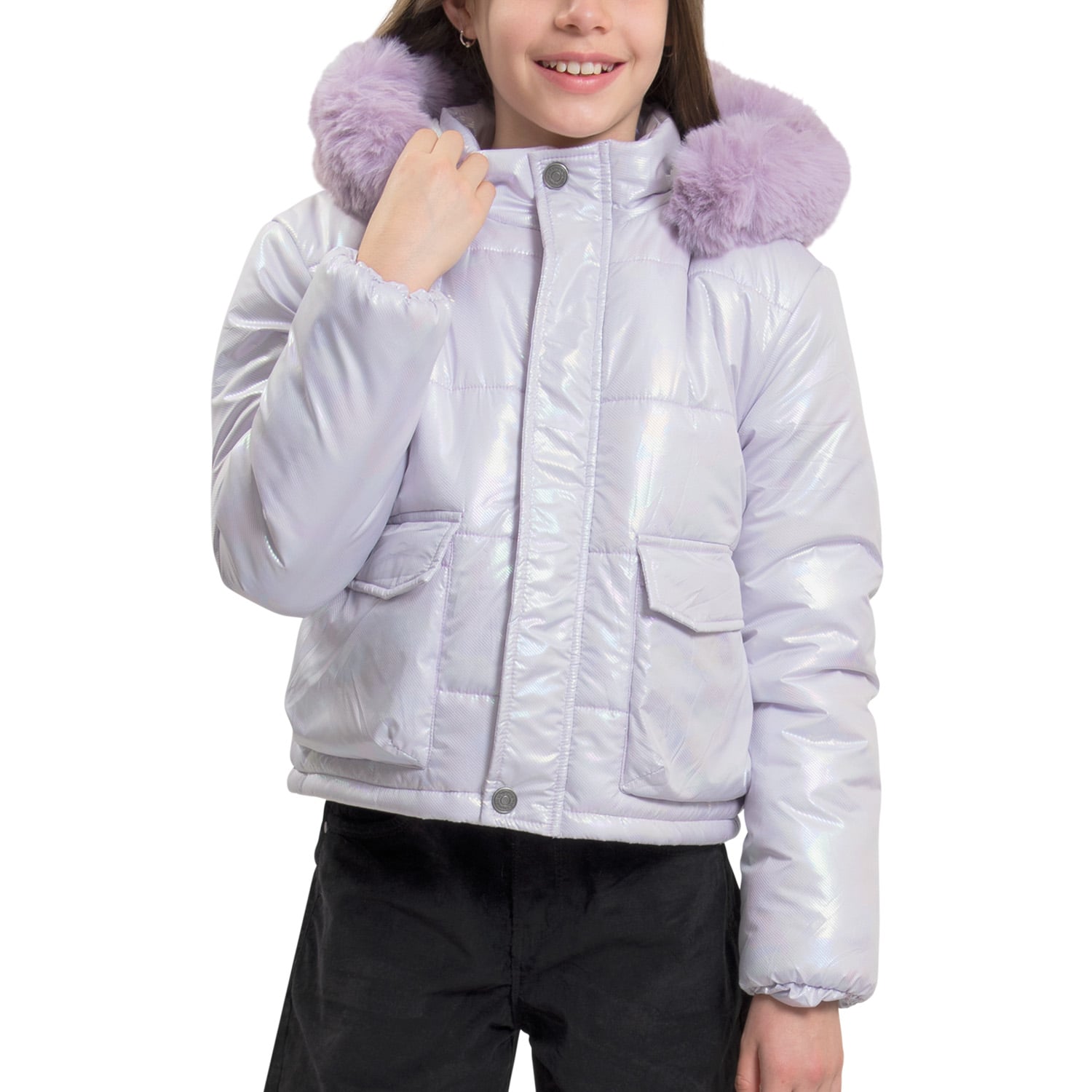 PARKA INTERIOR PELUDO NIÑA - 1