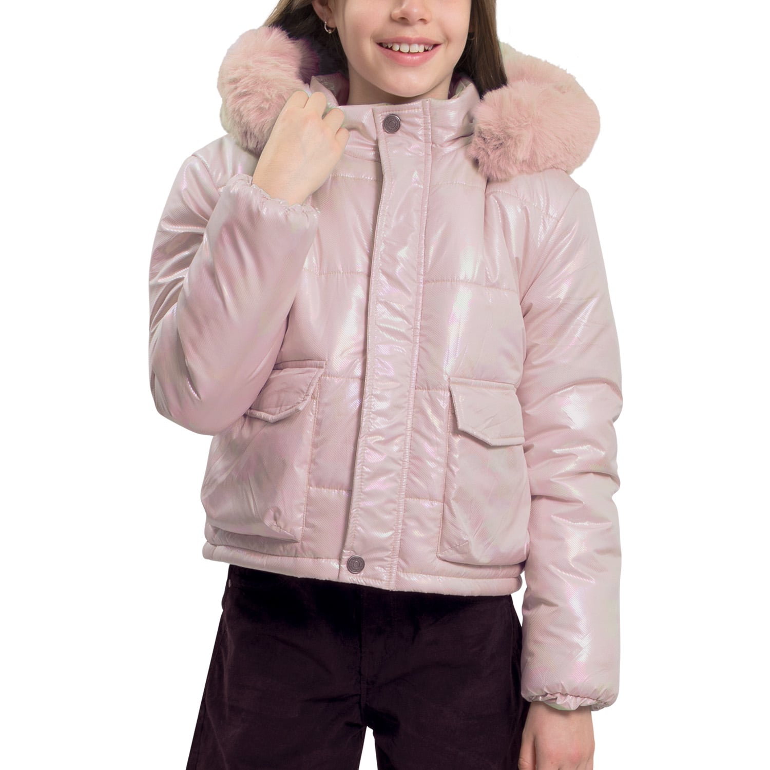 PARKA INTERIOR PELUDO NIÑA - 1