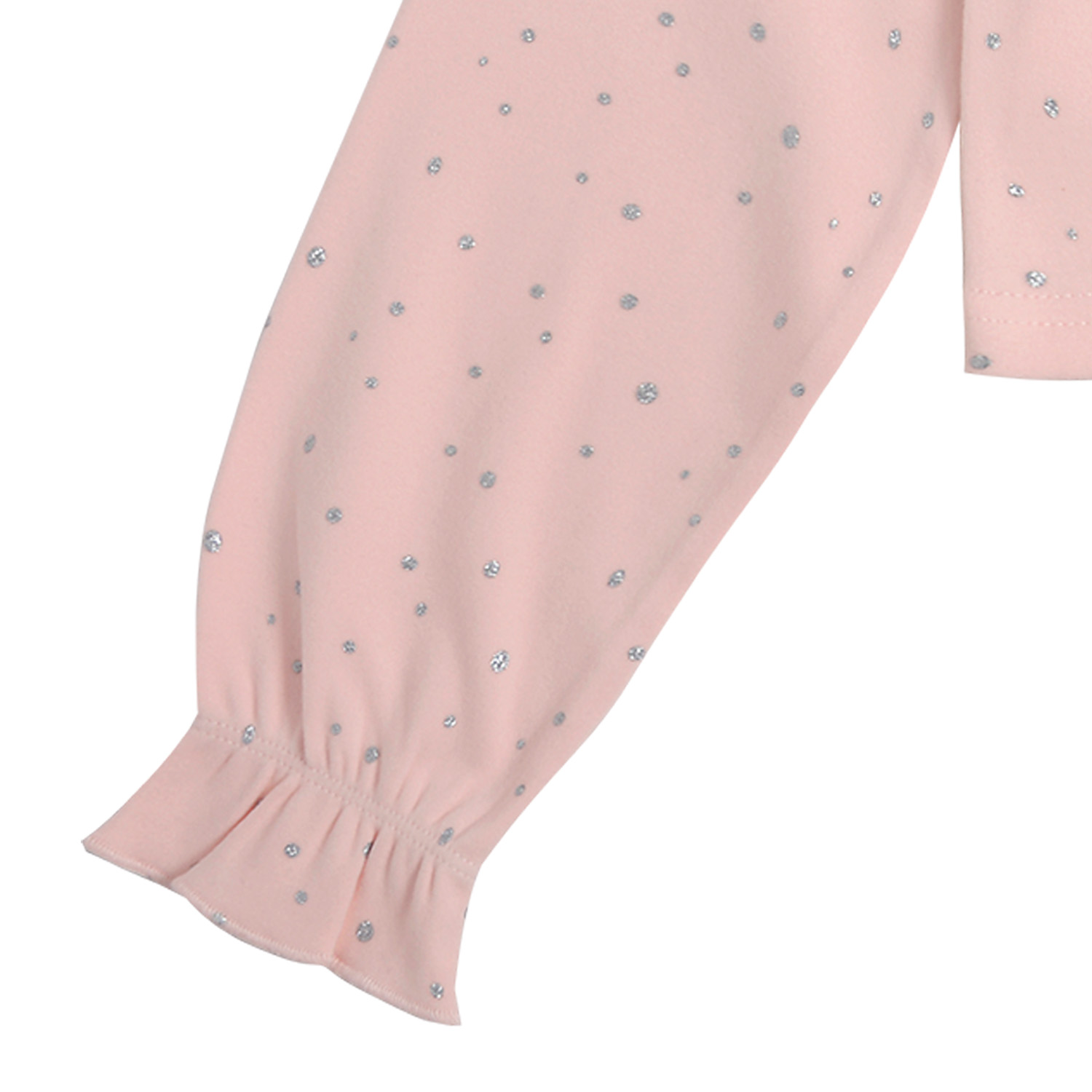 POLERA MANGA AFRANELADA LARGA NIÑA CON ESTAMPADO - 2