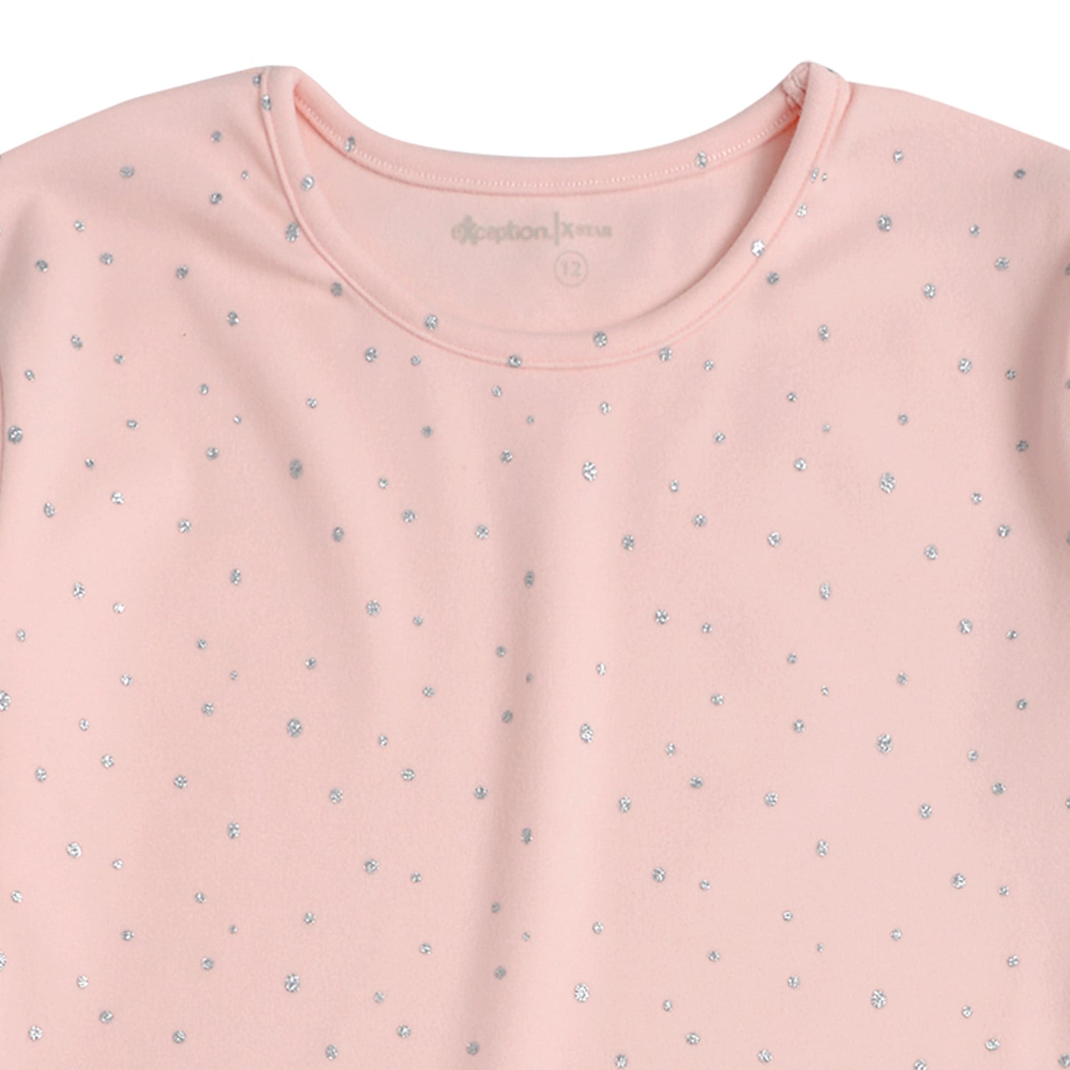 POLERA MANGA AFRANELADA LARGA NIÑA CON ESTAMPADO - 3