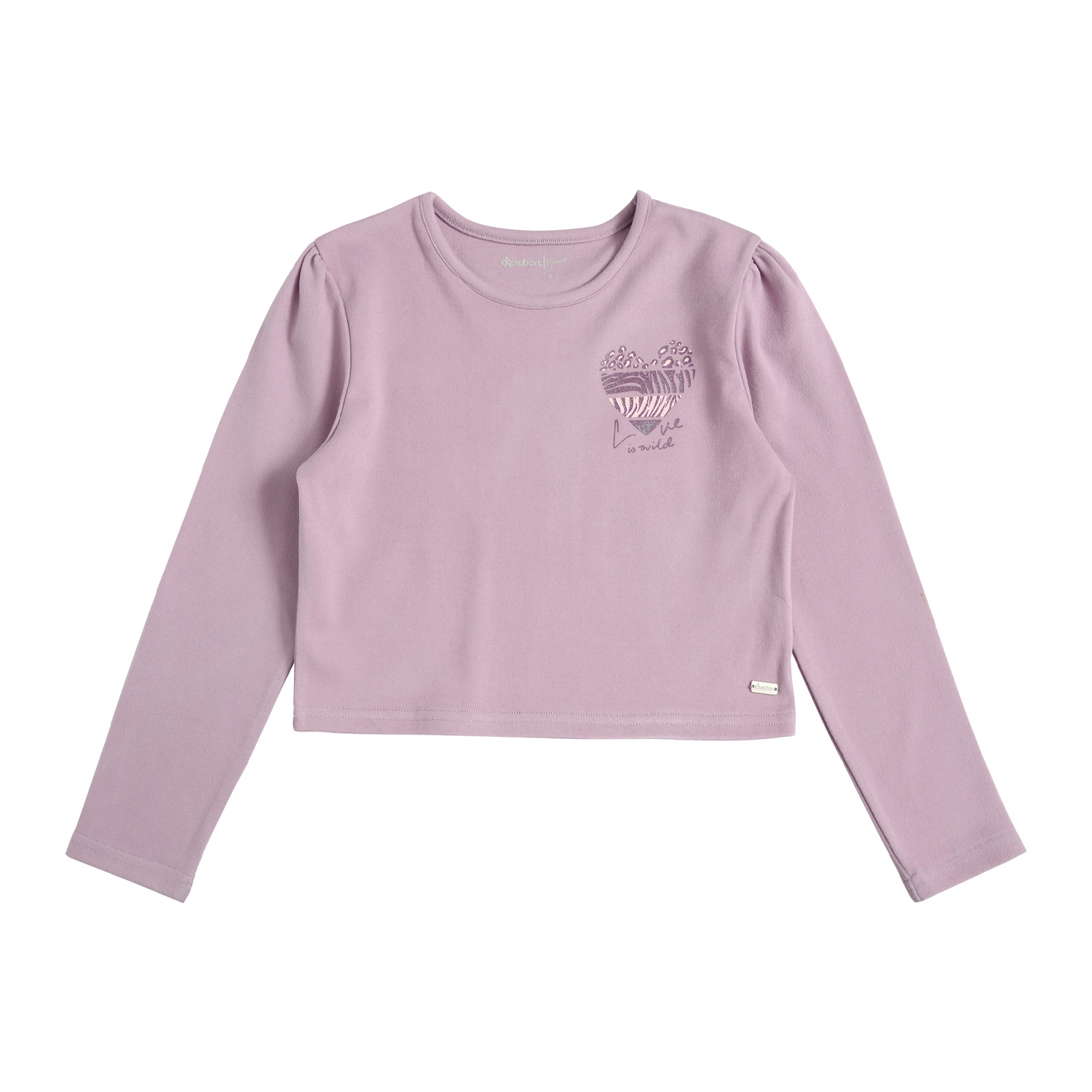POLERA MANGA AFRANELADA LARGA NIÑA - 2