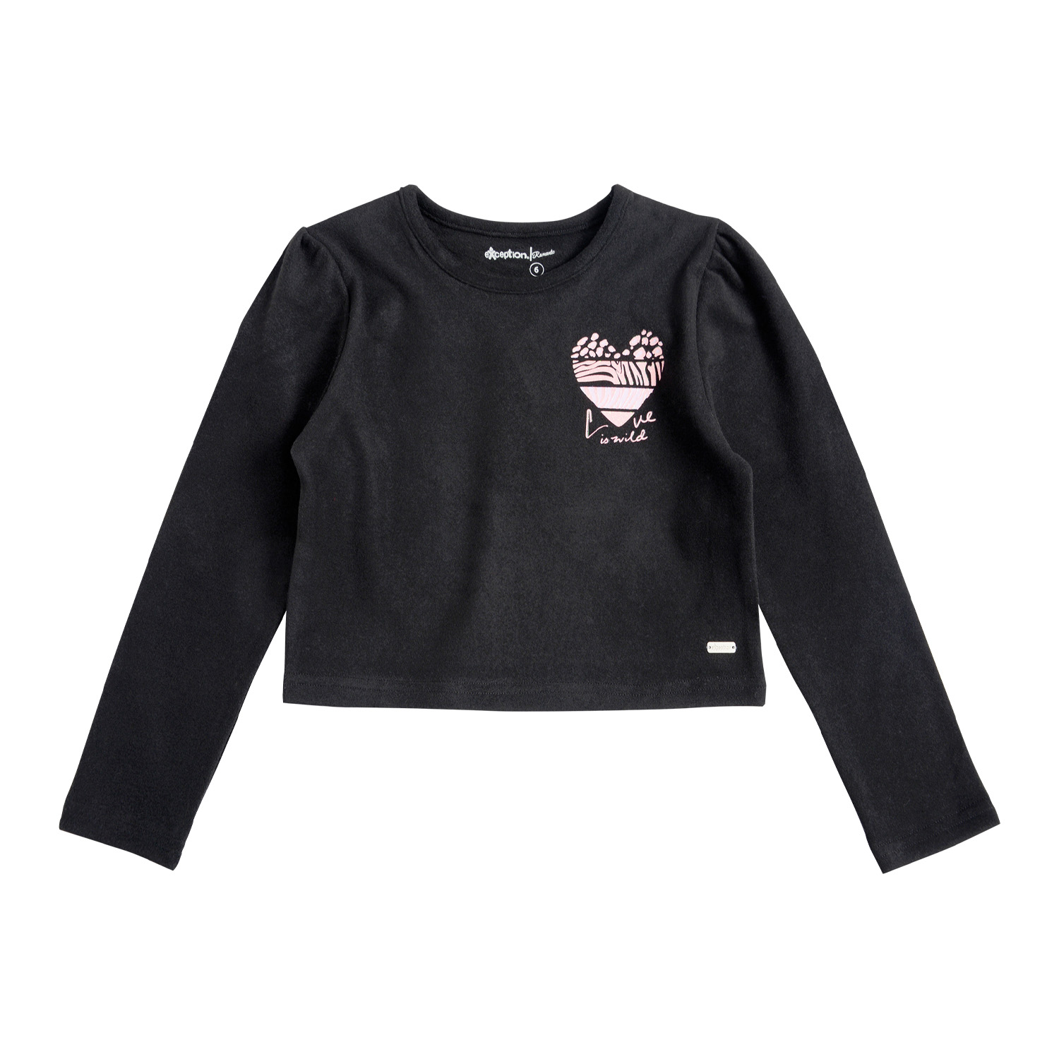 POLERA MANGA AFRANELADA LARGA NIÑA - 2
