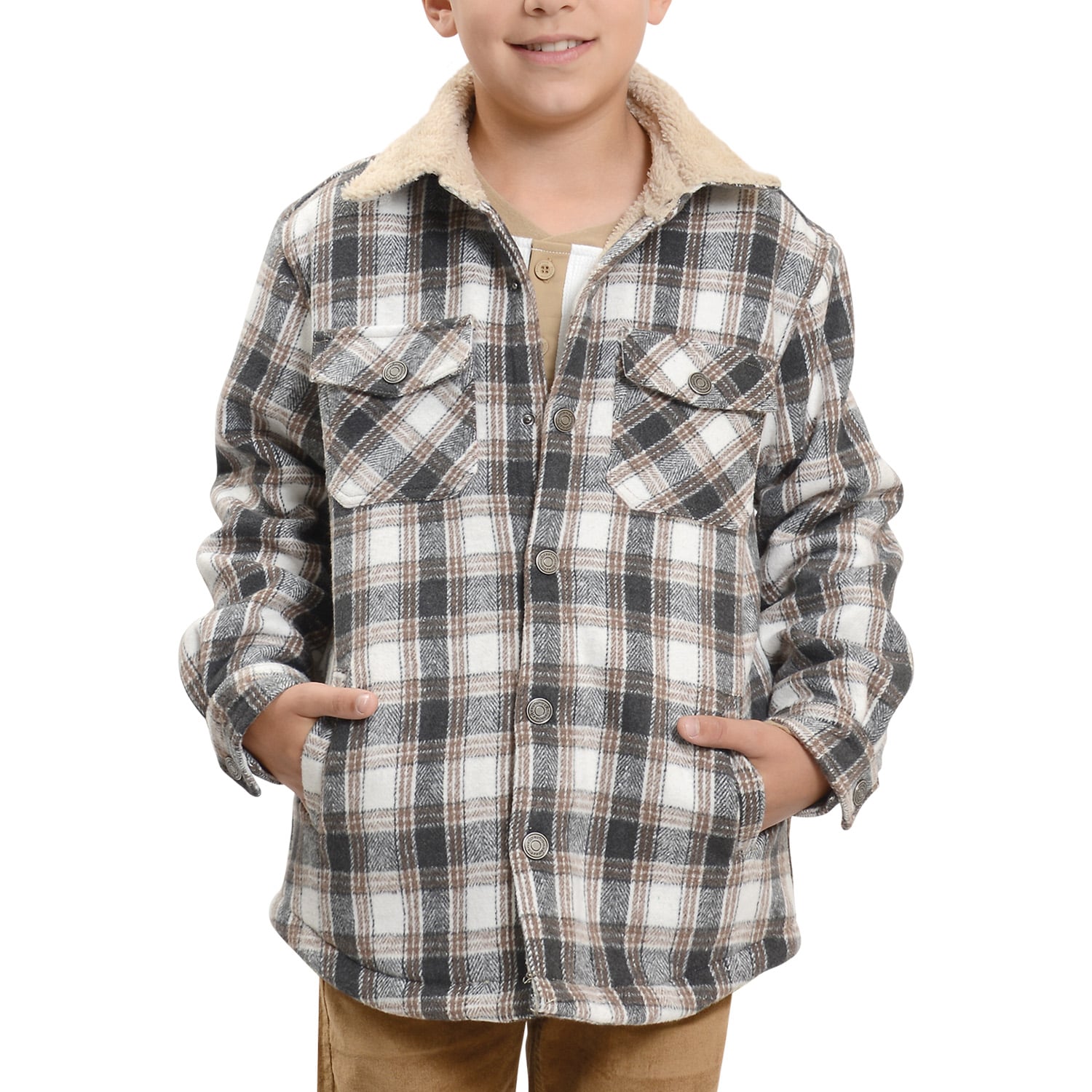 CHAQUETA INTERIOR CHIPORRO LEÑADORA NIÑO - 1