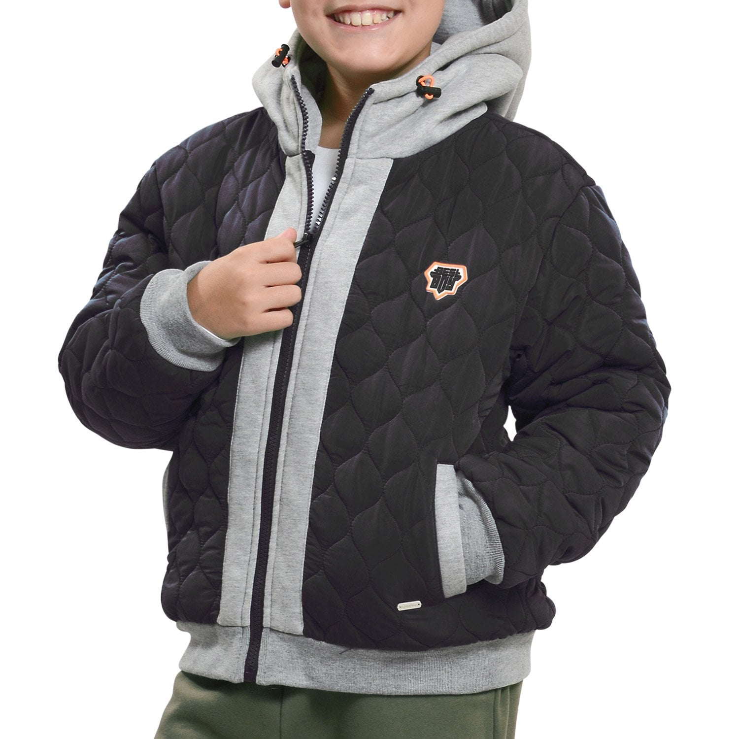 PARKA NIÑO CON GORRO - 1