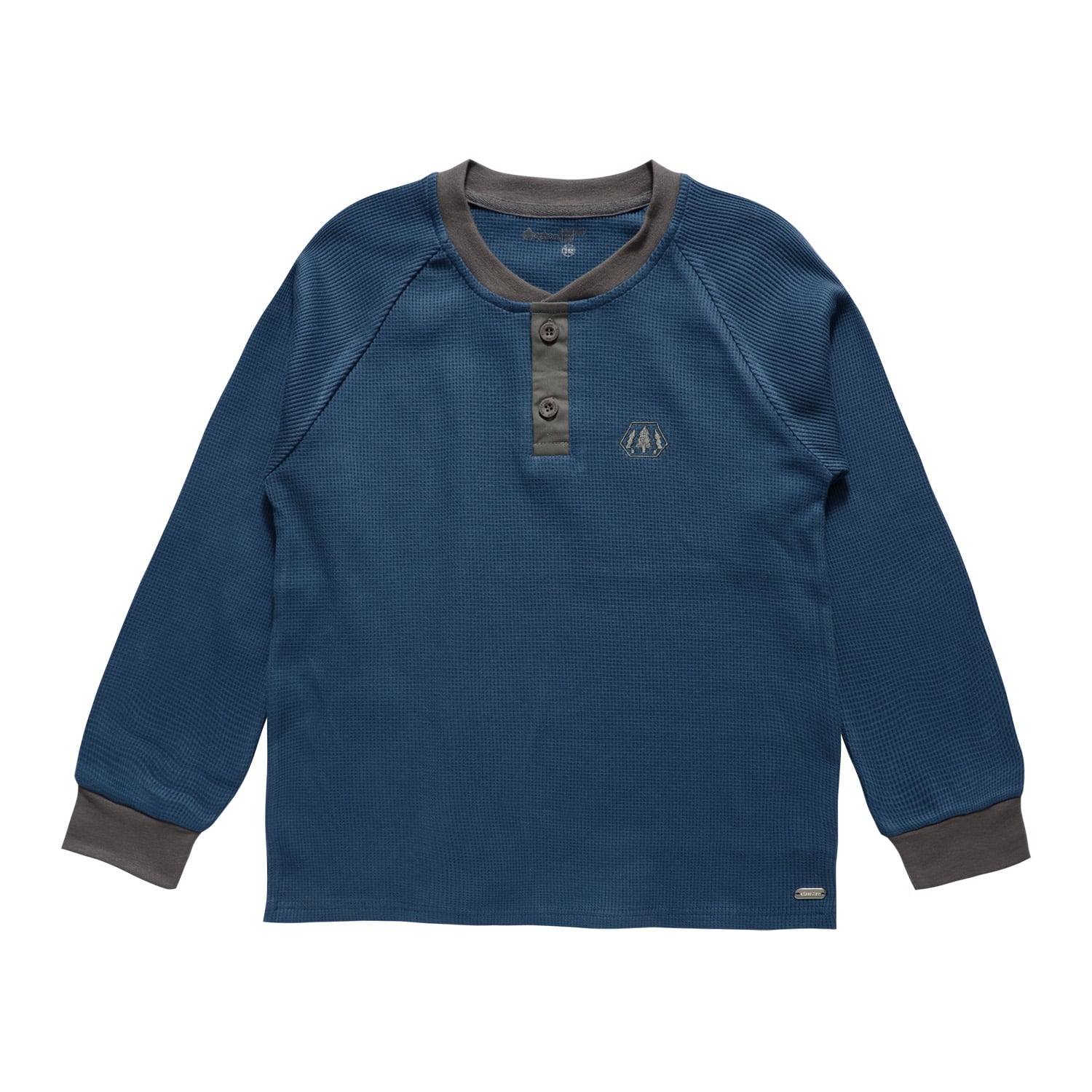POLERA MANGA LARGA NIÑO CUELLO REDONDO - 1