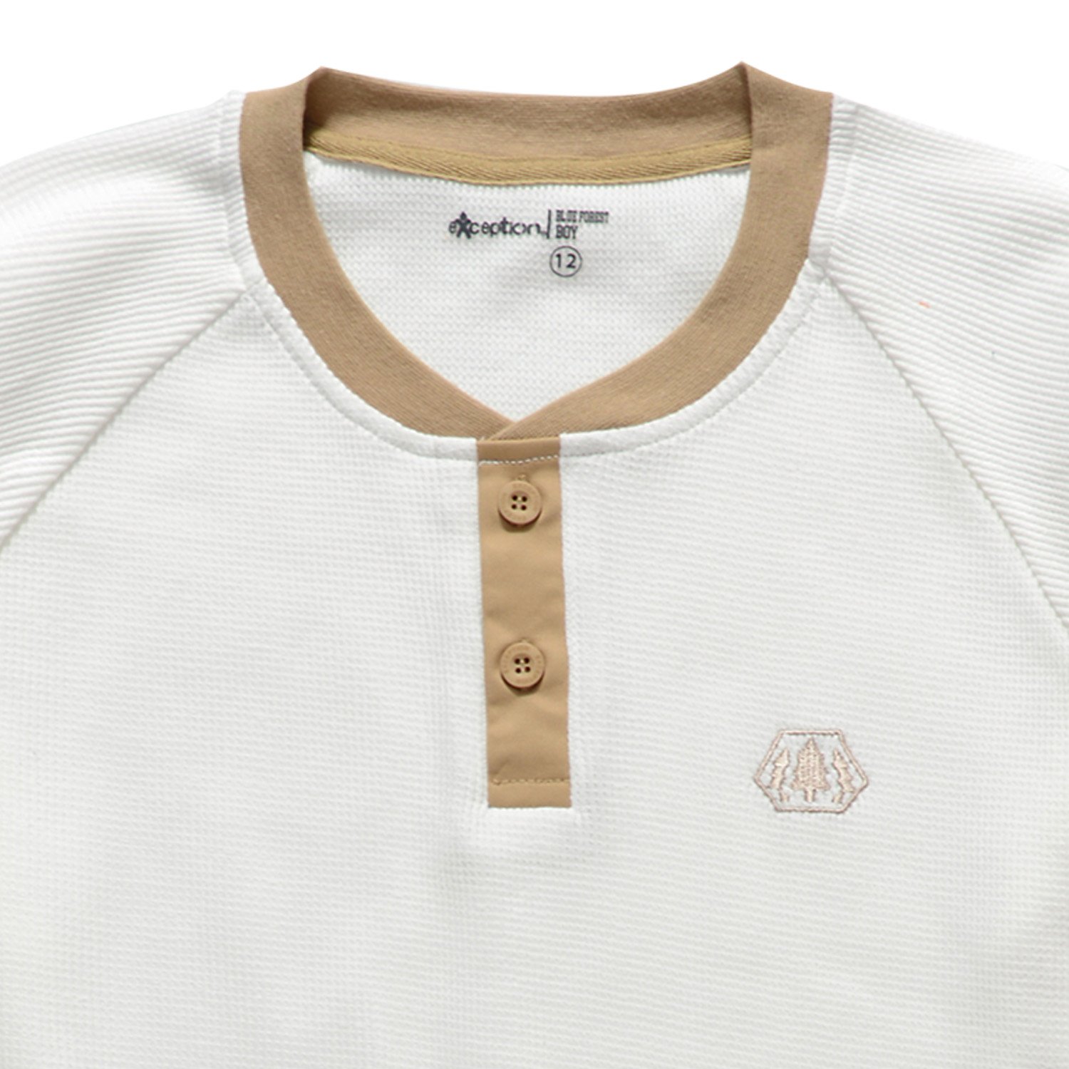 POLERA MANGA LARGA NIÑO CUELLO REDONDO - 2