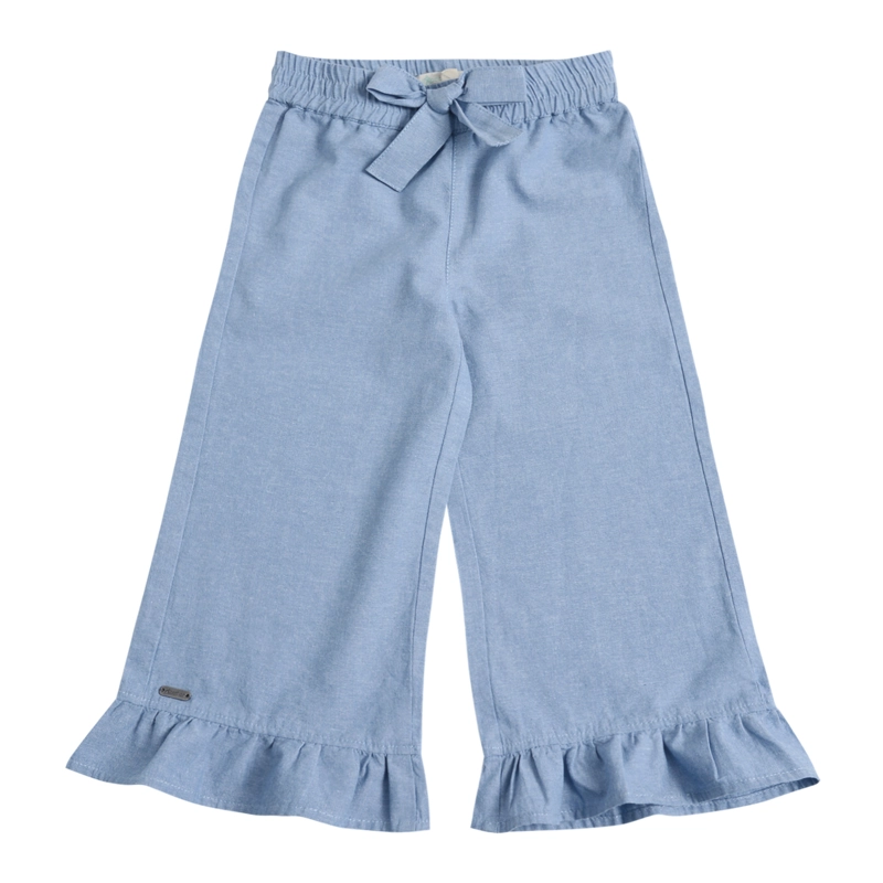 PANTALON MEZCLILLA LIVIANA PALAZZO BEBE  NIÑA - 2