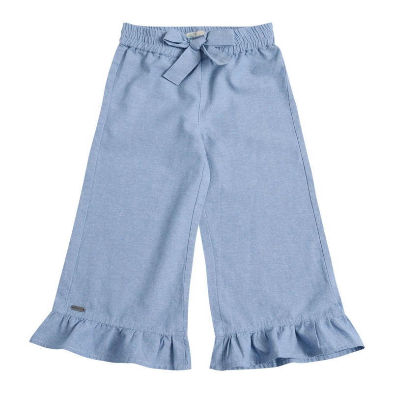 PANTALON MEZCLILLA LIVIANA PALAZZO BEBE  NIÑA - 2
