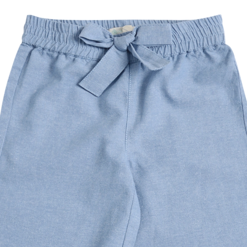 PANTALON MEZCLILLA LIVIANA PALAZZO BEBE  NIÑA - 3