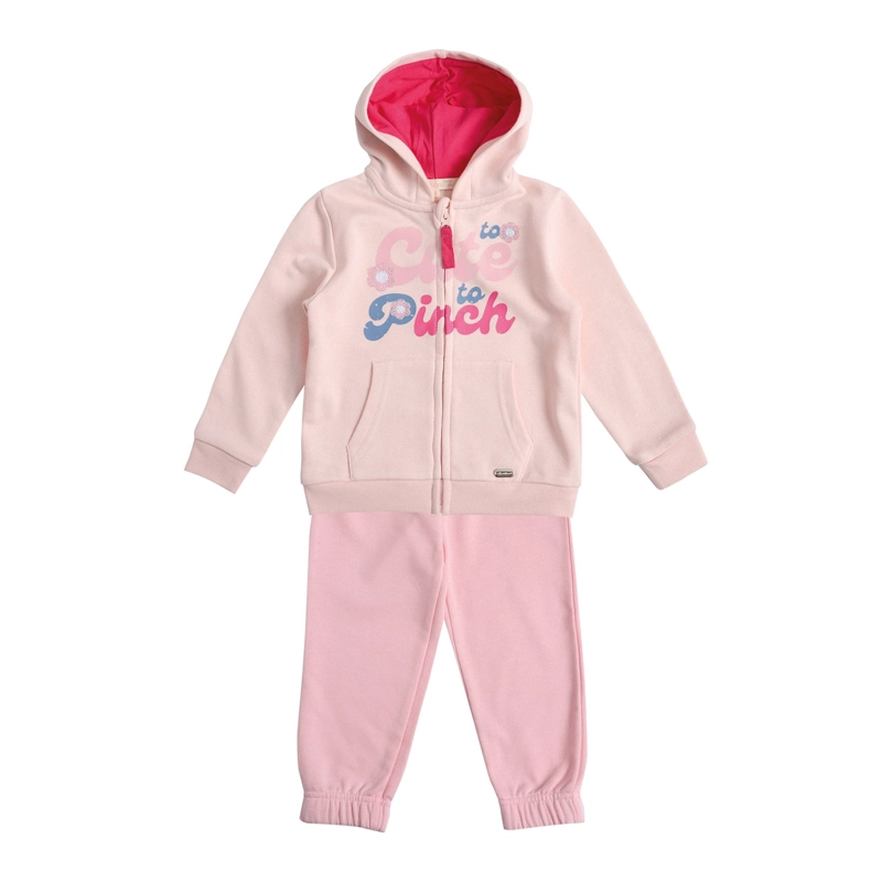 BUZO TELA VERANO BEBE  NIÑA CON BORDADO - 1