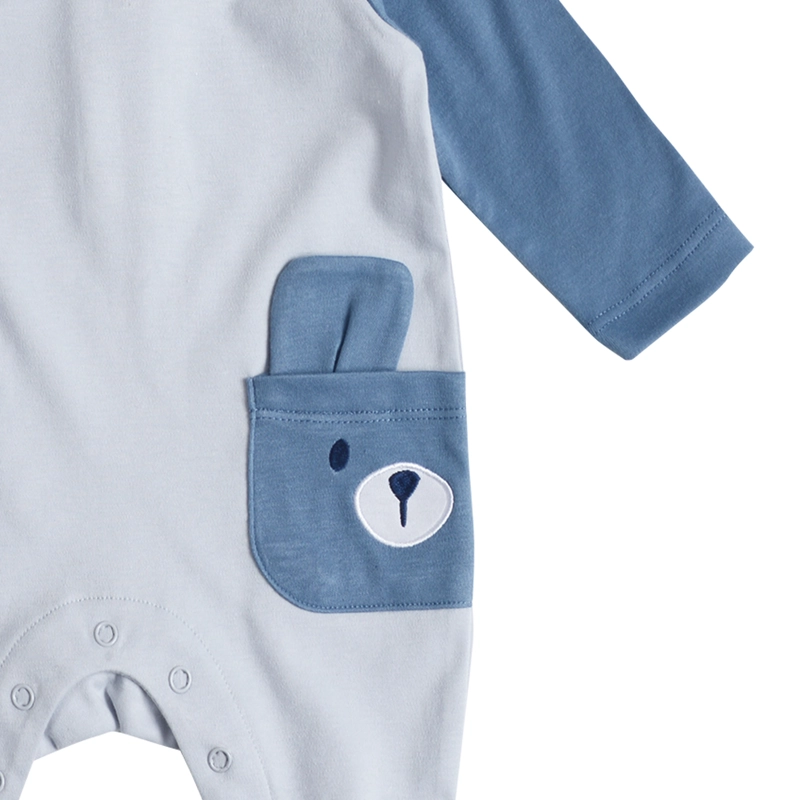 ENTERITO BEBE  NIÑO CON BOLSILLO - 2
