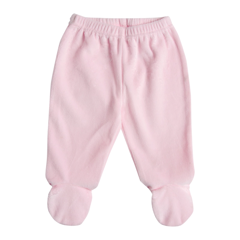 CONJUNTO PLUSH BEBE  NIÑA 2 PIEZAS CON BORDADO - 4