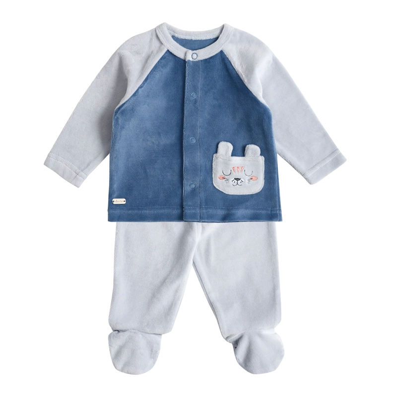 CONJUNTO PLUSH BEBE  NIÑO 2 PIEZAS - 1