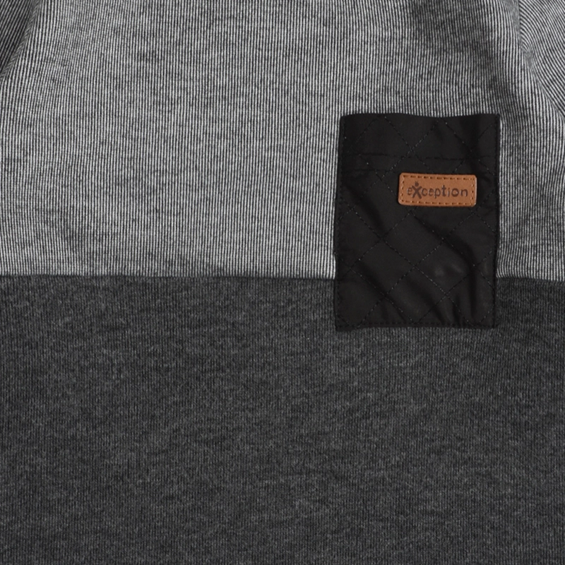 POLERA MANGA LARGA INTERIOR FRISADO BEBE  NIÑO CON BOLSILLO - 2