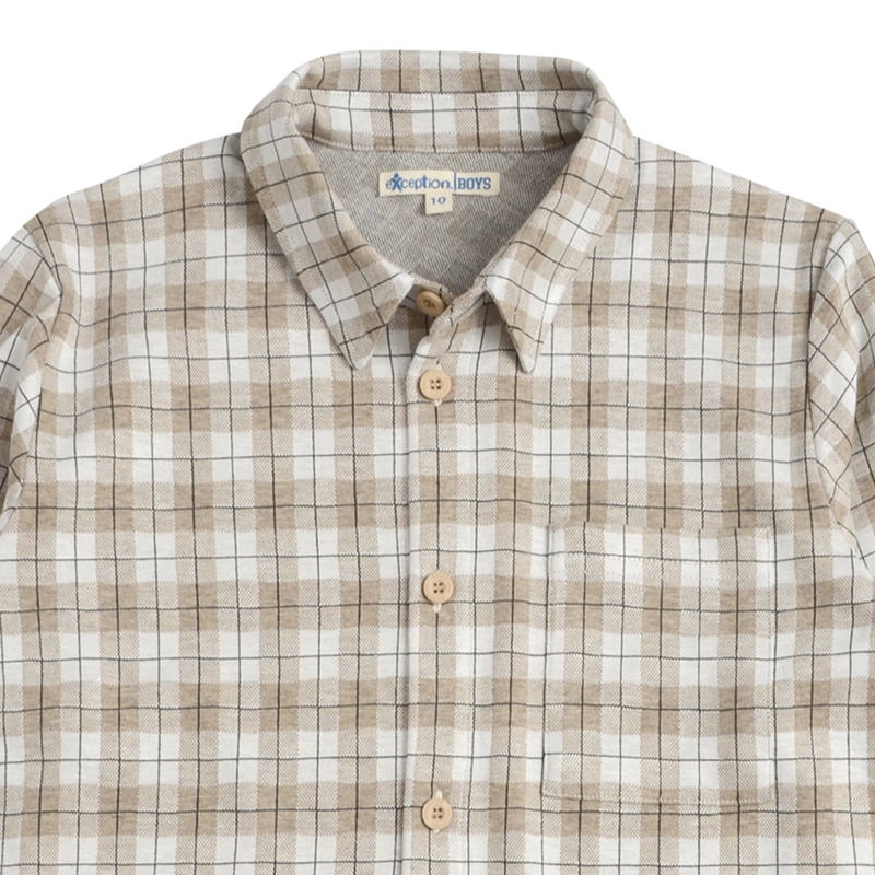 CAMISA MANGA LARGA NIÑO CUADRILLE - 3
