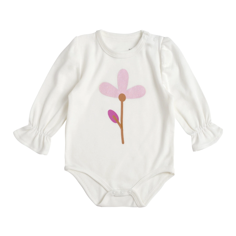 PACK 2 BODY BEBE  NIÑA FLORES - 2