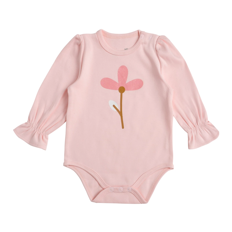 PACK 2 BODY BEBE  NIÑA FLORES - 2