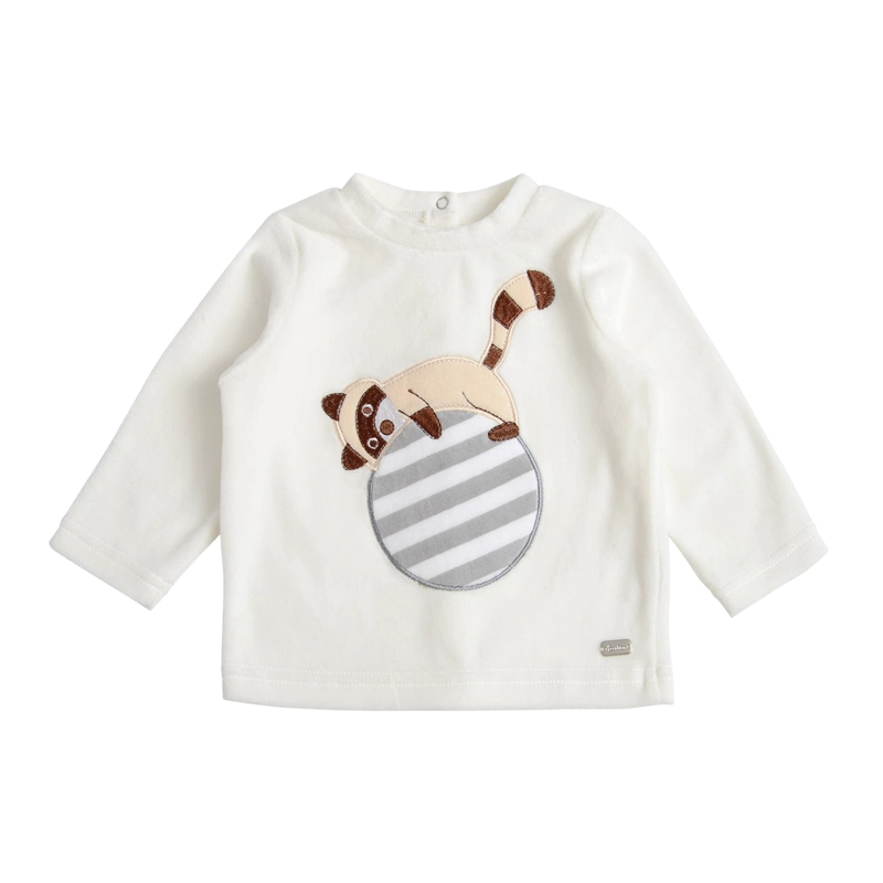 CONJUNTO PLUSH BEBE  NIÑO MAPACHE - 2