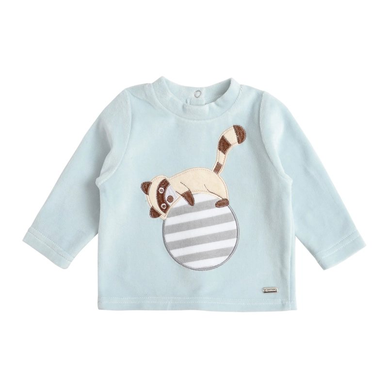 CONJUNTO PLUSH BEBE  NIÑO MAPACHE - 2