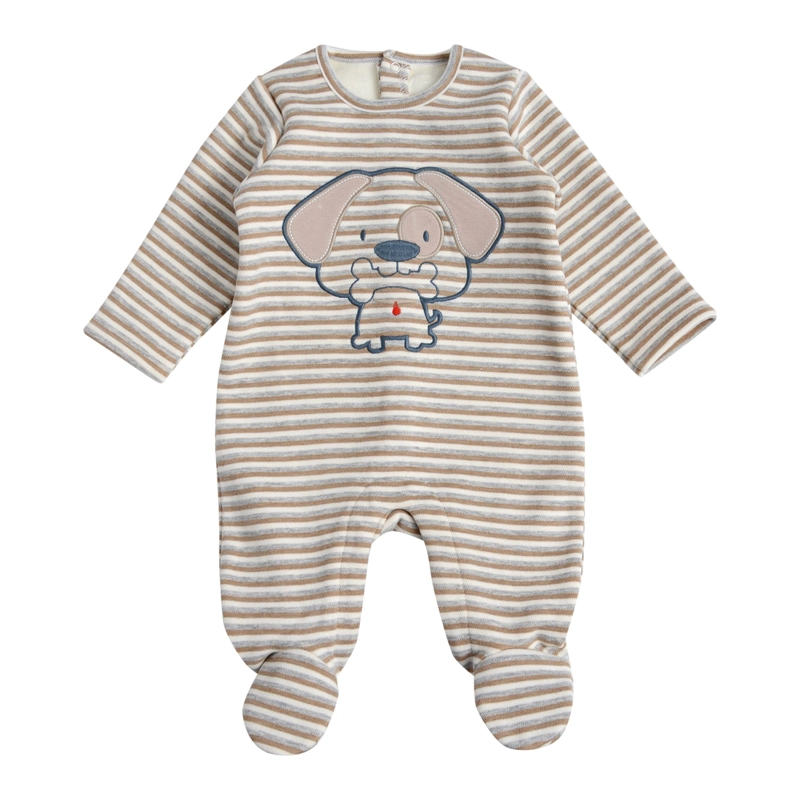 ENTERITO FRANELA INTERIOR PELUDO BEBE  NIÑO PERRITO - 2
