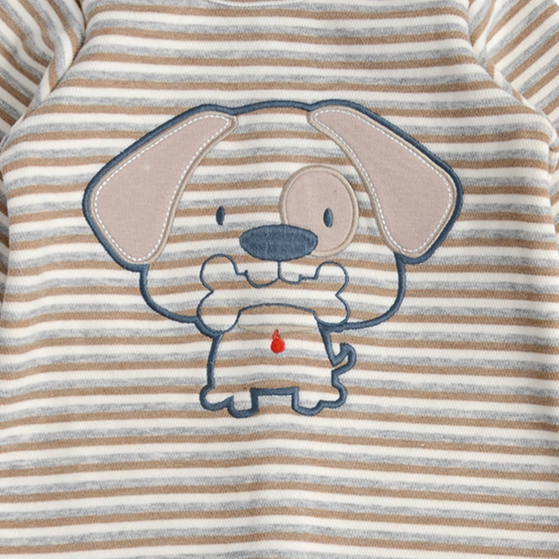 ENTERITO FRANELA INTERIOR PELUDO BEBE  NIÑO PERRITO - 3