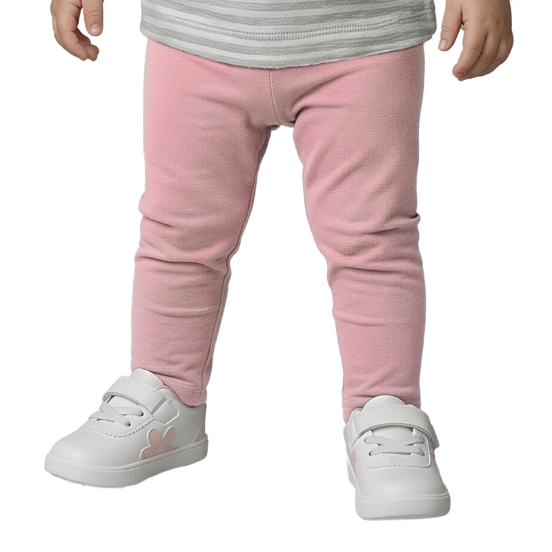 CALZA INTERIOR PELUDA BEBE  NIÑA LISA - 1