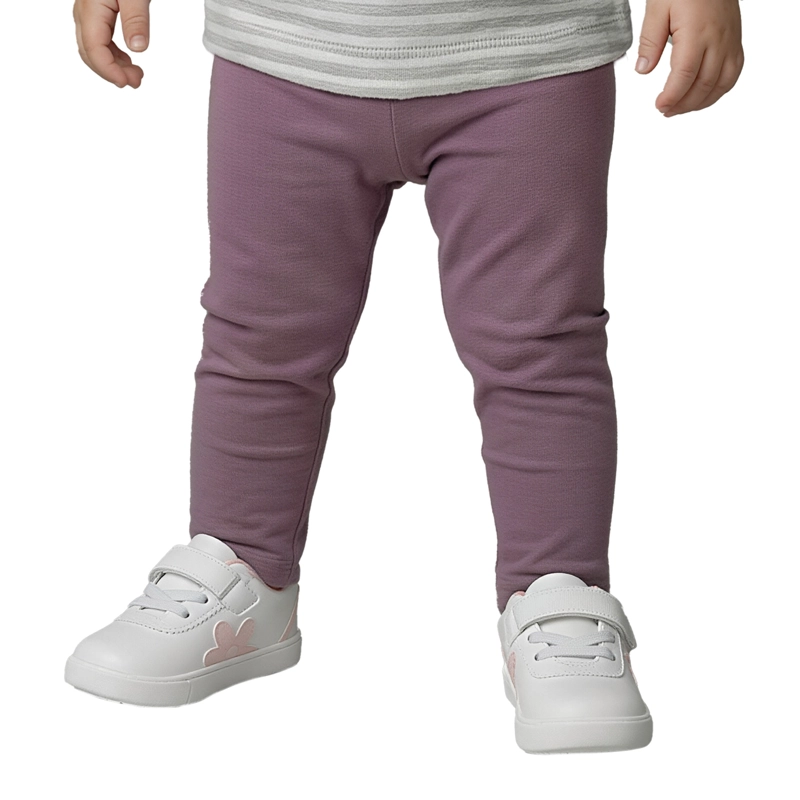 CALZA INTERIOR PELUDA BEBE  NIÑA LISA - 1