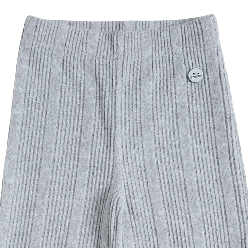 PANTALON ANCHO TEJIDO BEBE  NIÑA - 3