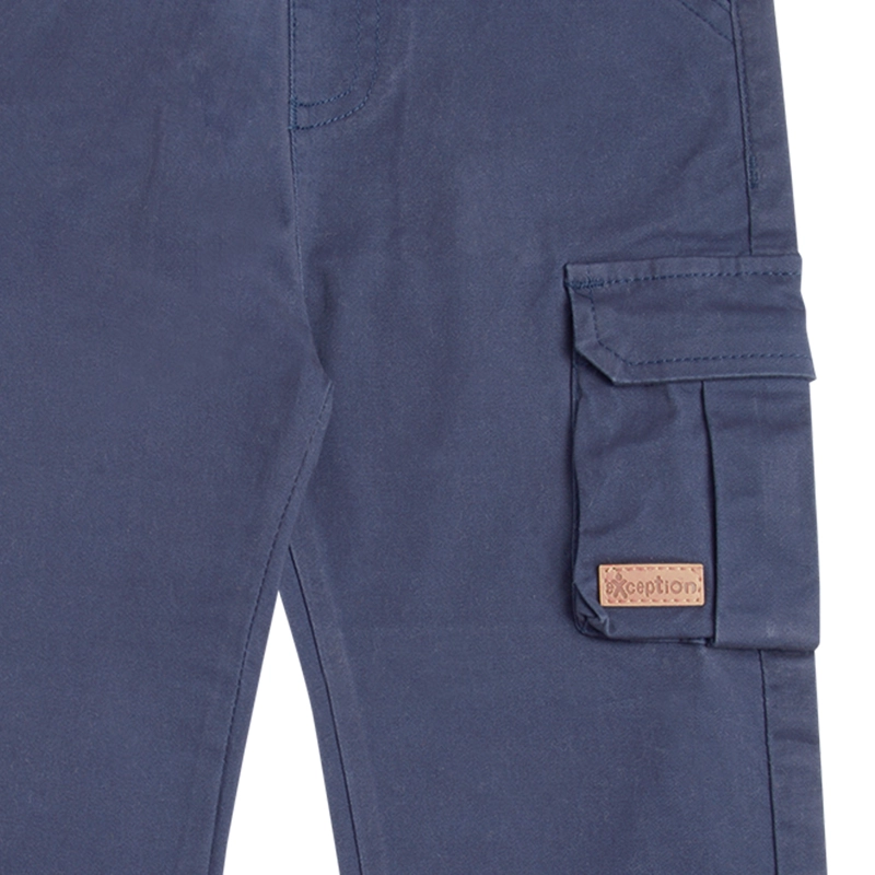 PANTALON GABARDINA BEBE  NIÑO DE ALGODON - 3