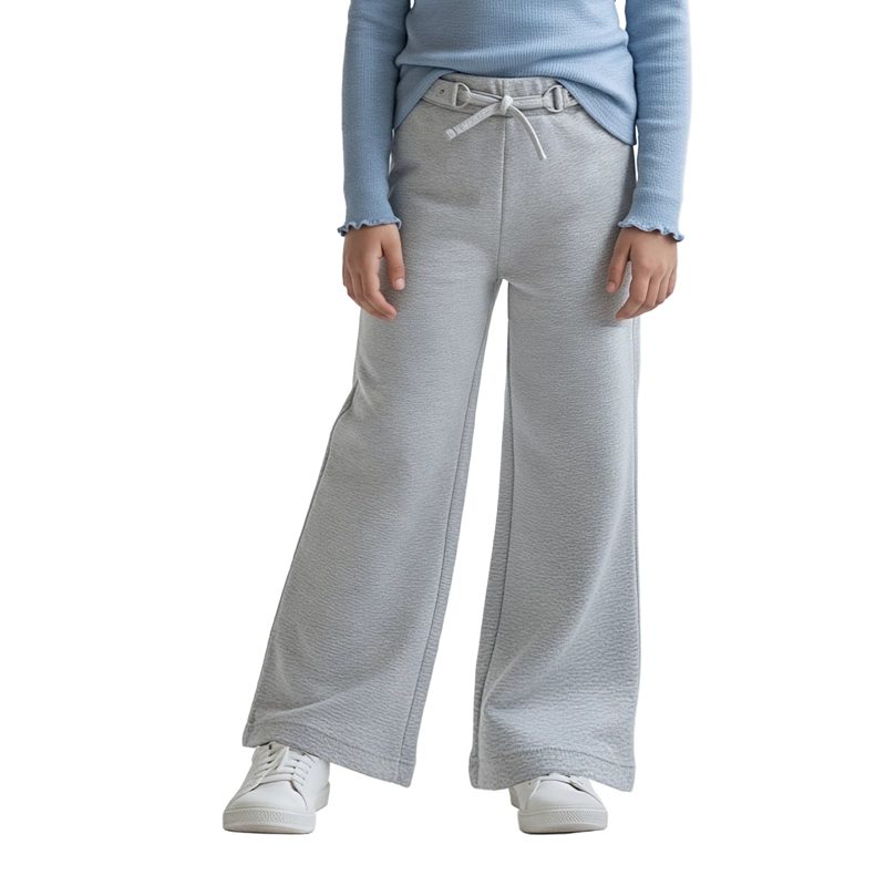 PANTALON ANCHO FRANELA NIÑA - 1