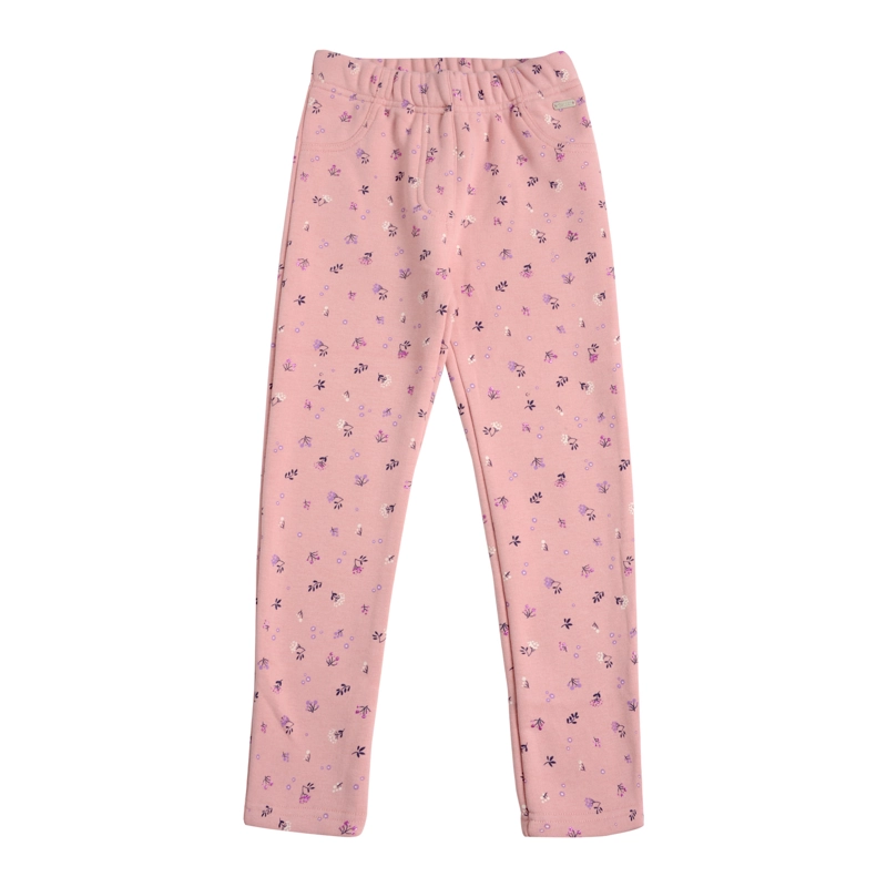 CALZA INTERIOR PELUDO NINA PITILLO CON ESTAMPADO GLITTER