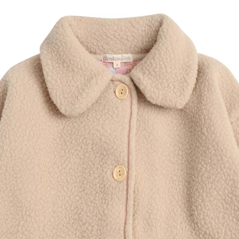 CHAQUETA CHIPORRO NIÑA CON CUELLO - 3