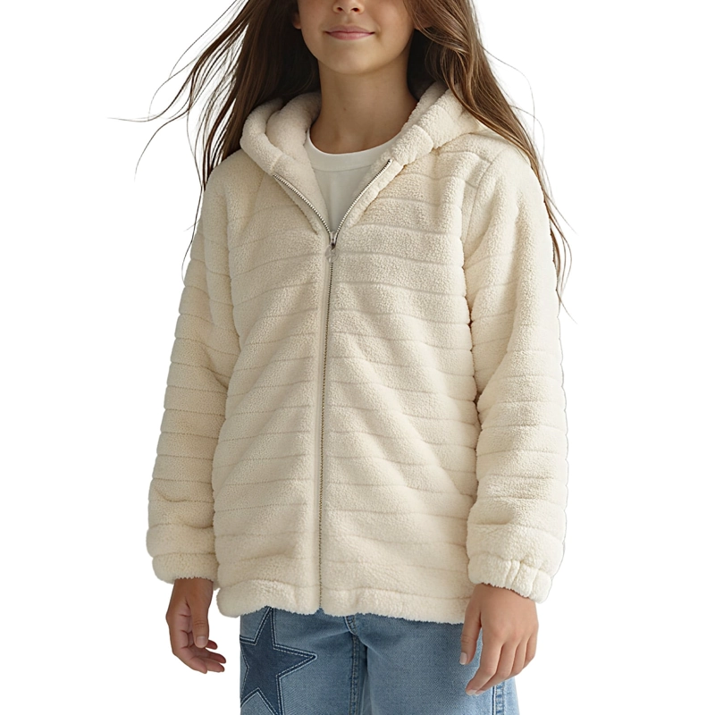 CHAQUETA PELUDA NIÑA INVIERNO - 1