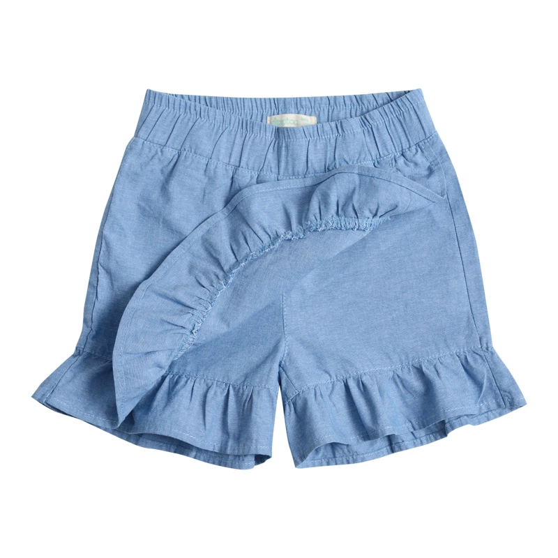 FALDA SHORT MEZCLILLA LIVIANA BEBE  NIÑA - 3