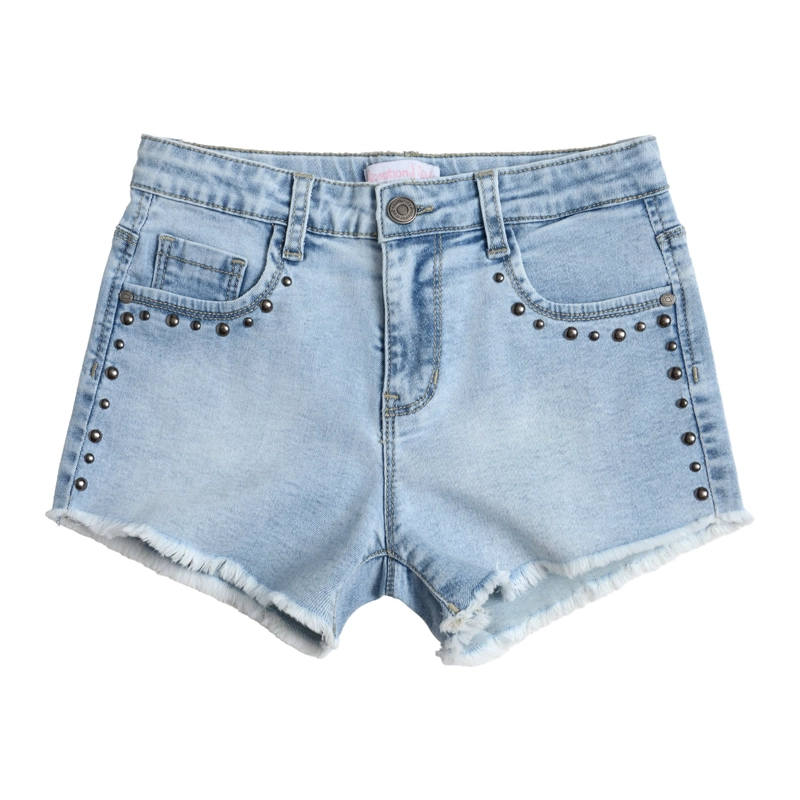 SHORT MEZCLILLA NIÑA CON TACHAS - 2
