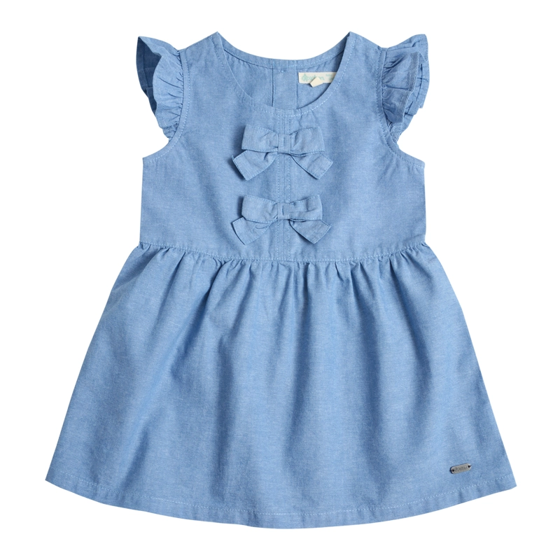VESTIDO MEZCLILLA LIVIANA BEBE  NIÑA - 2