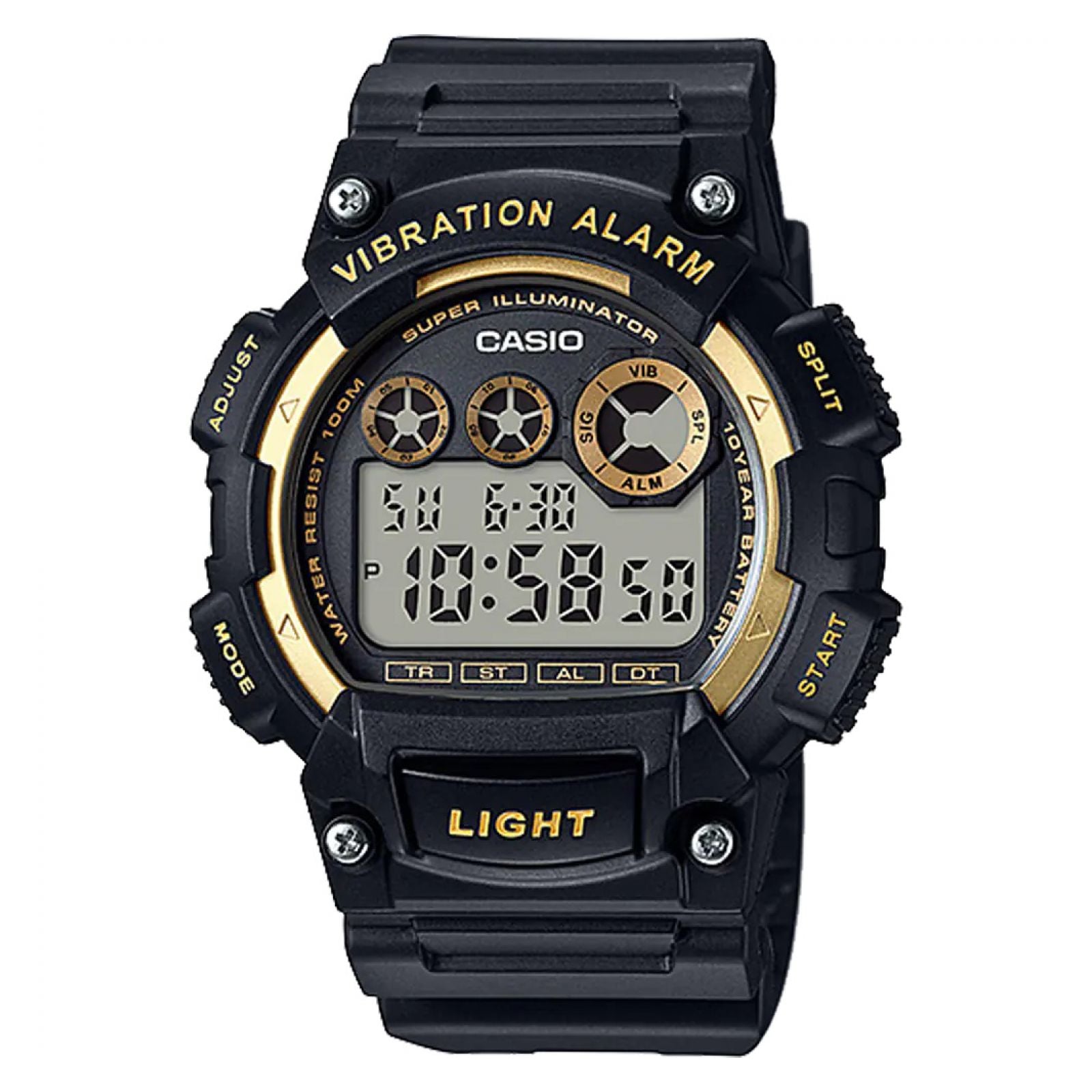 RELOJ CASIO HOMBRE W-735H-1A2V - 1