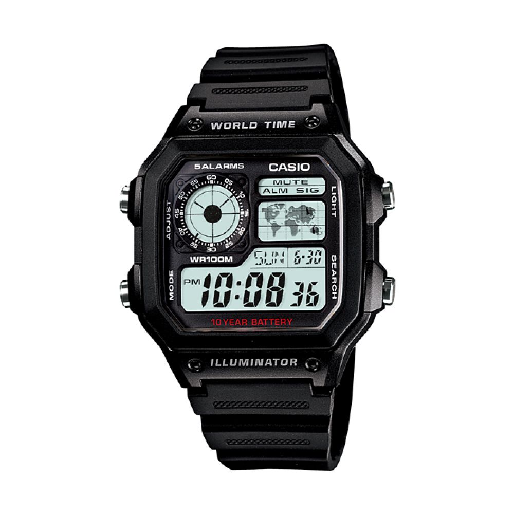RELOJ CASIO HOMBRE AE_1200WH_1AV - 1