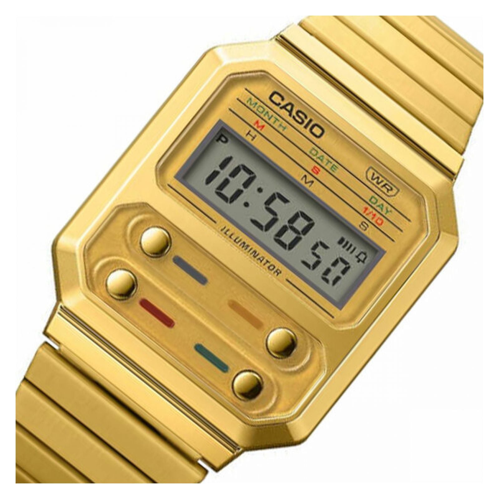RELOJ CASIO HOMBRE A100WEG9ADF - 3