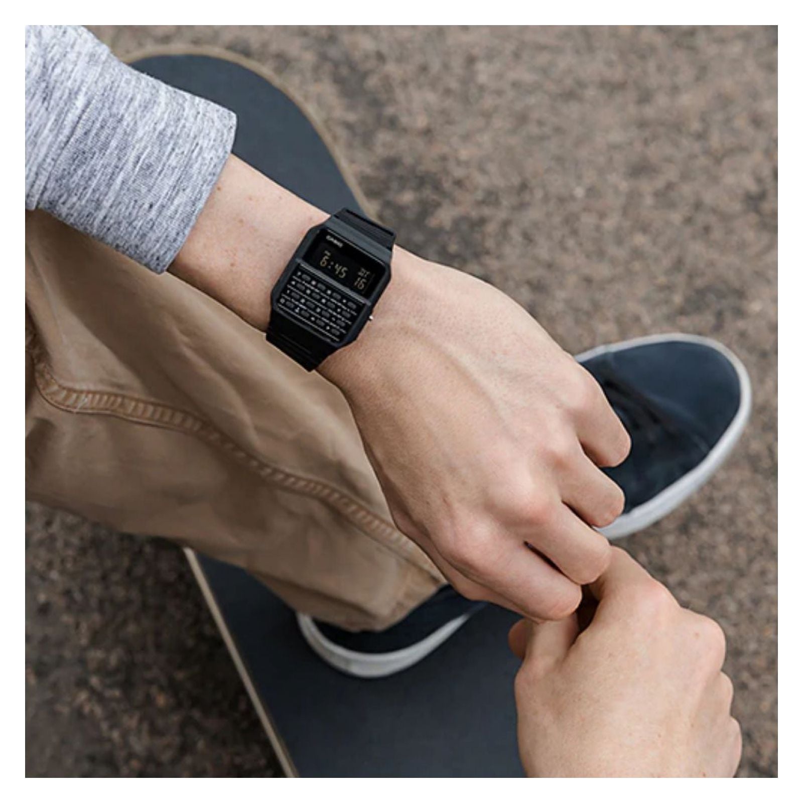 RELOJ CASIO HOMBRE CA53WF-2BDF - 5
