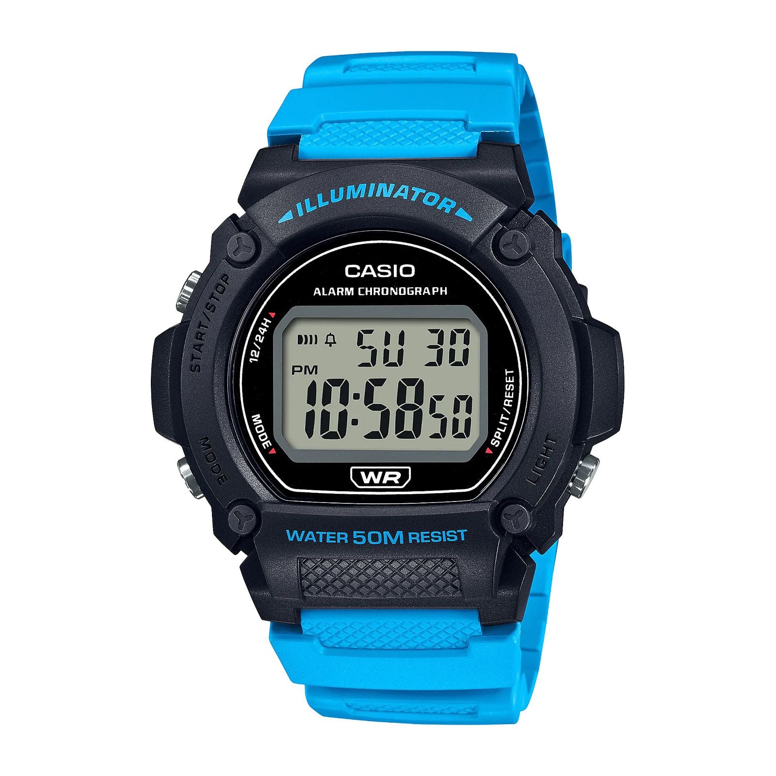 RELOJ CASIO HOMBRE W-219H-2A2VDF - 1