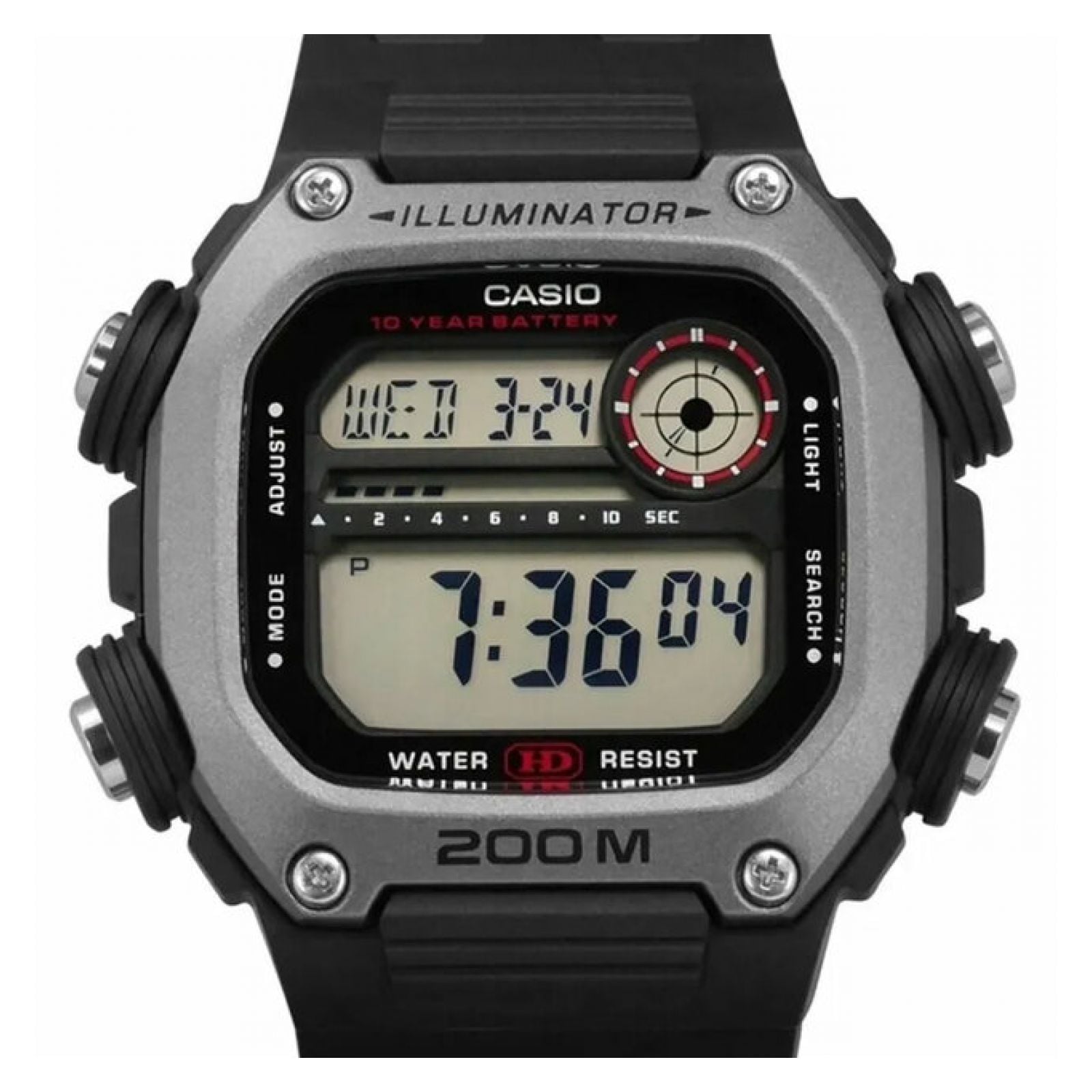 RELOJ CASIO HOMBRE DW291H1AV - 4