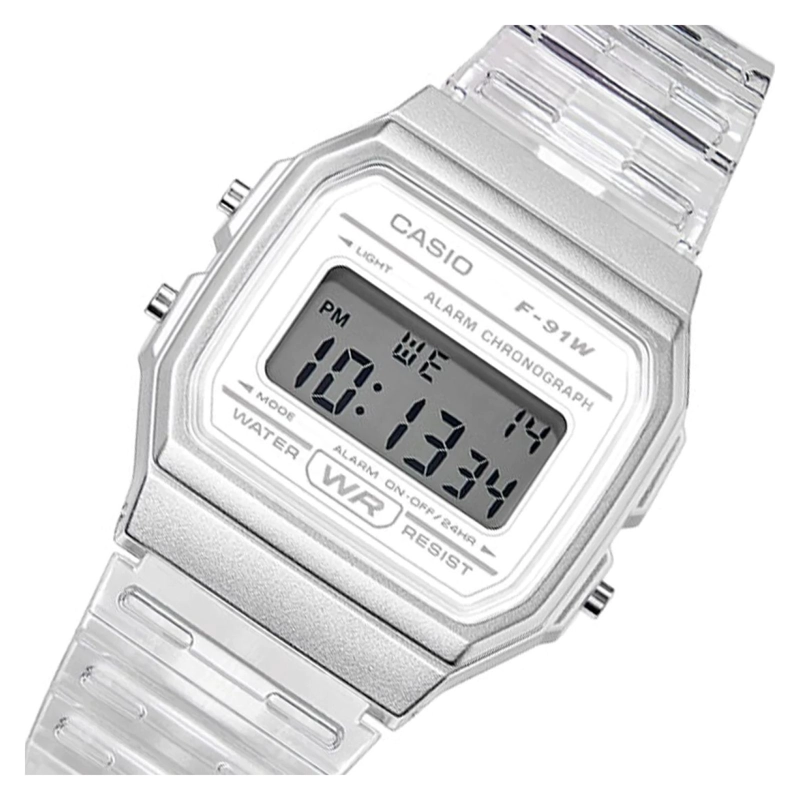 RELOJ CASIO MUJER CUARZO F91WS7DF - 4