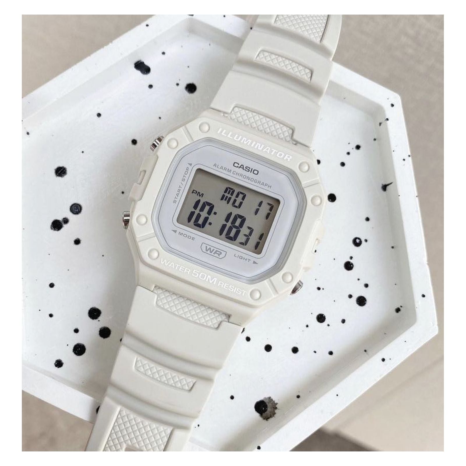 RELOJ CASIO UNISEX CUARZO W218HC8AVDF - 3