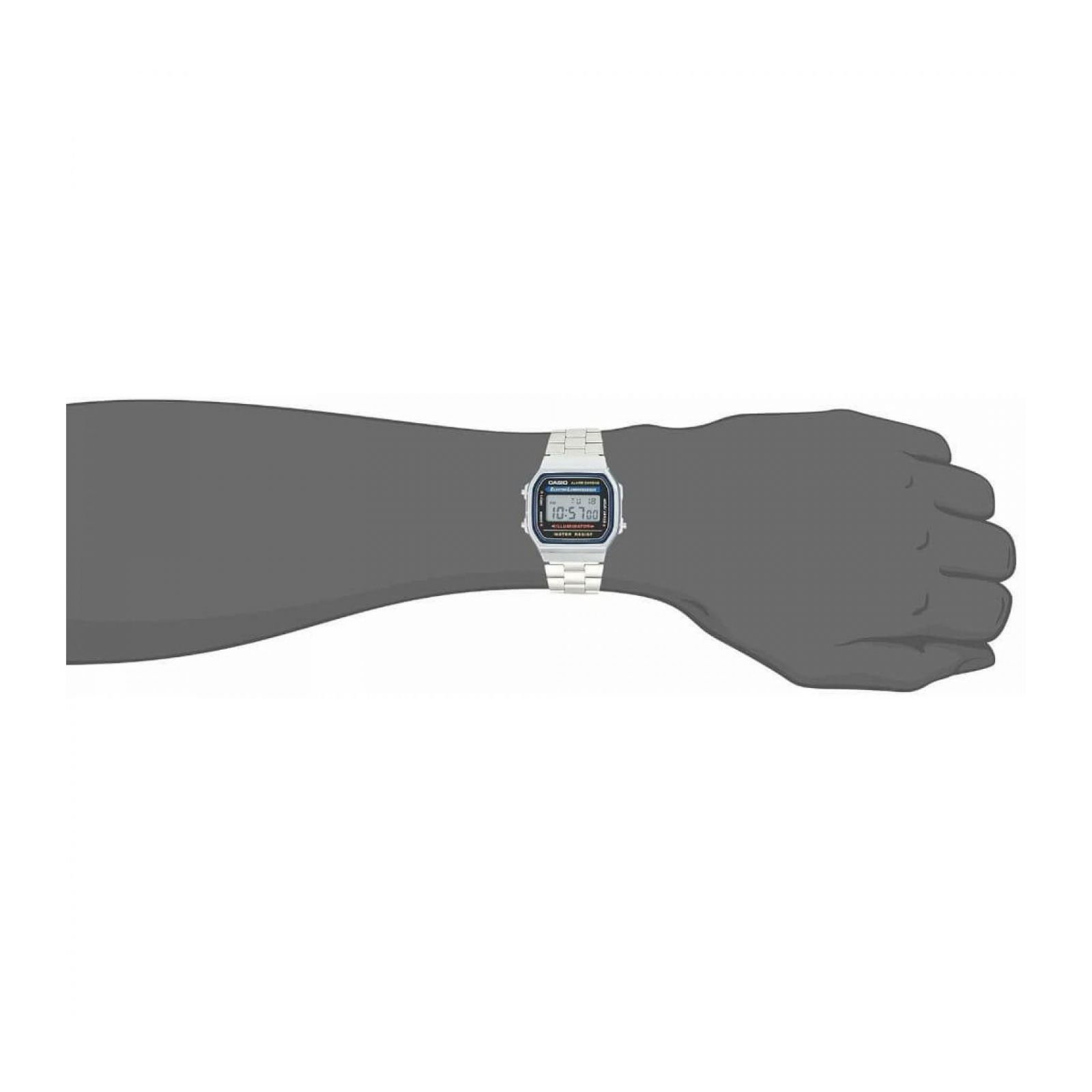 RELOJ CASIO UNISEX CUARZO A_168WA_1W - 3