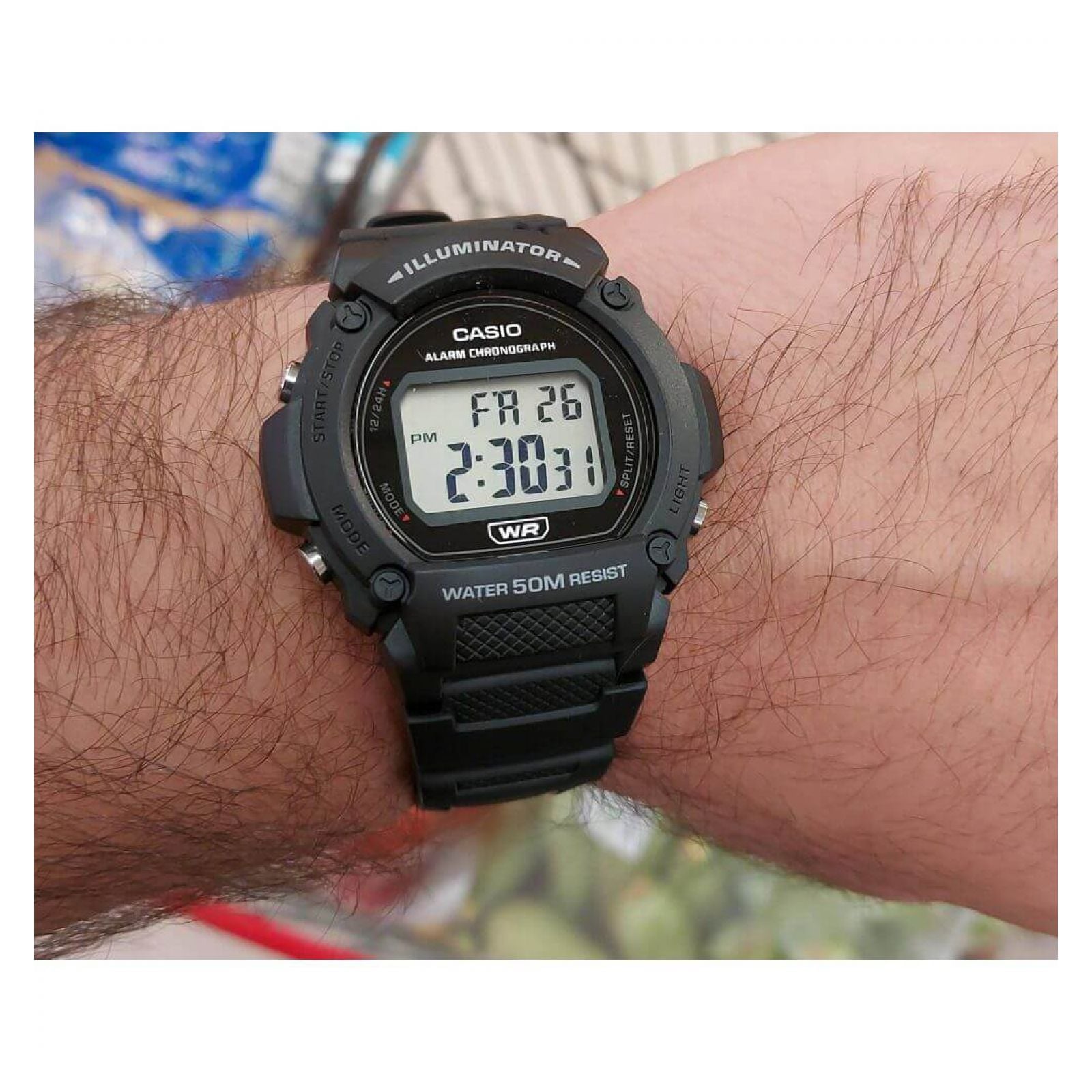 RELOJ CASIO HOMBRE W219H-1AVDF - 3