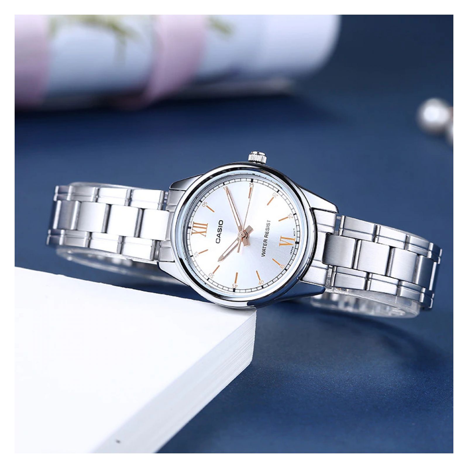 RELOJ CASIO MUJER CUARZO LTP-V005D-7B2 - 4