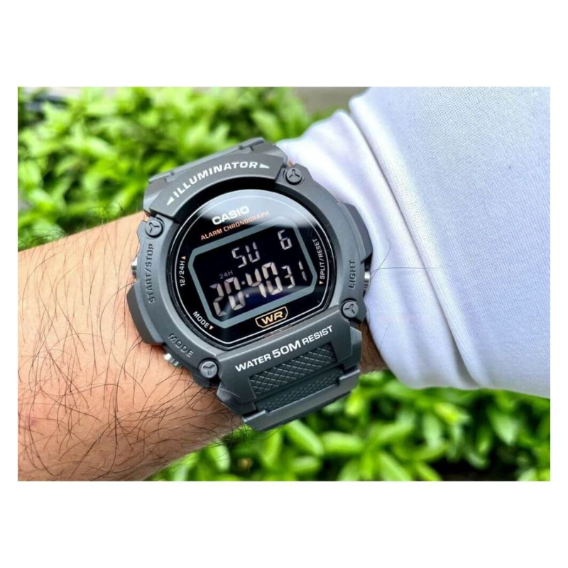 RELOJ CASIO HOMBRE CUARZO W219H-8BVDF - 3