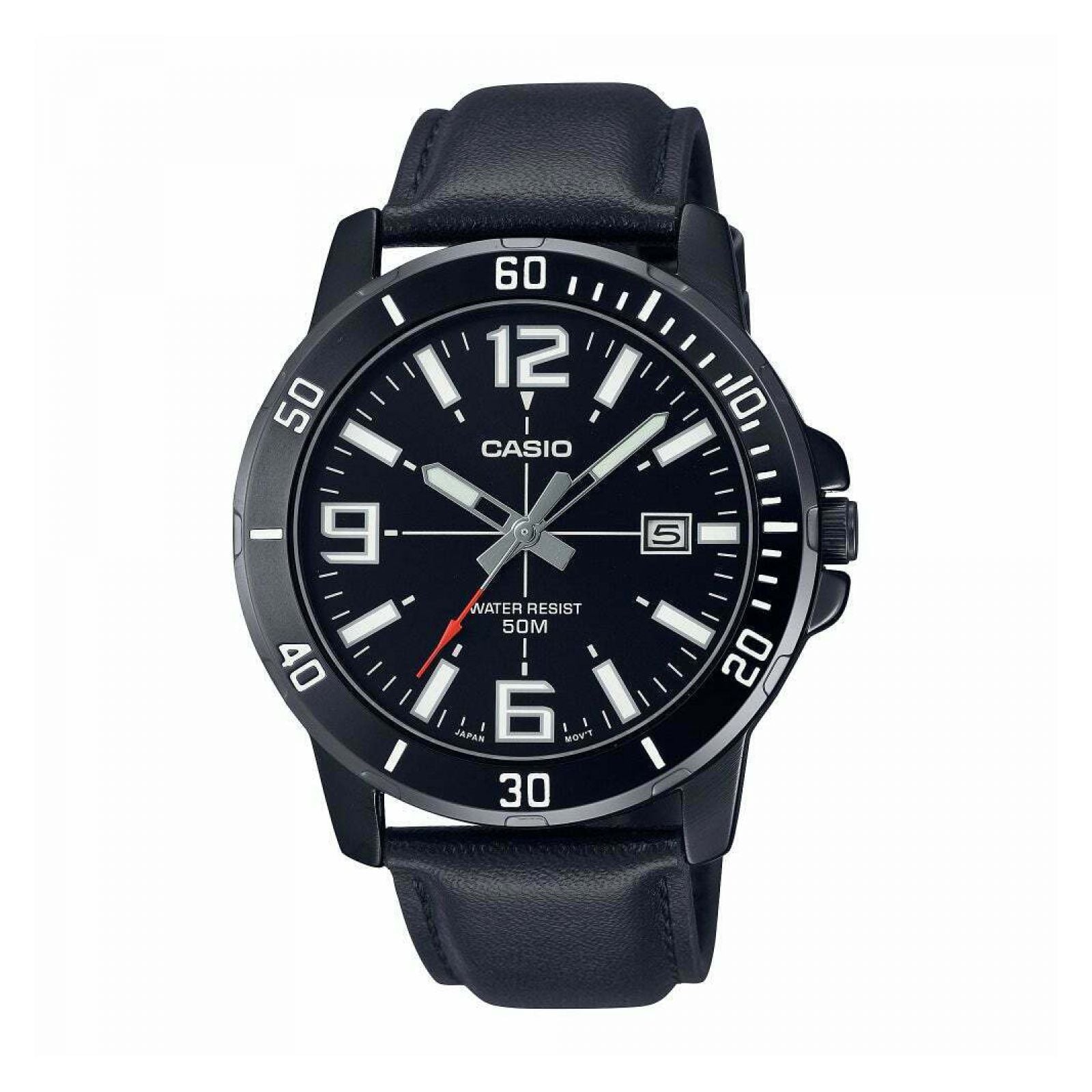 RELOJ CASIO MTPVD01BL-1BVUDF  HOMBRE - 1